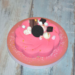 №10: Pink 7 szeletes torta (17cm átmérő)