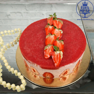 Epres mousse torta 16 szelet