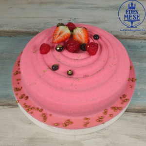 11: Pink 9 szeletes torta (21cm átmérő)