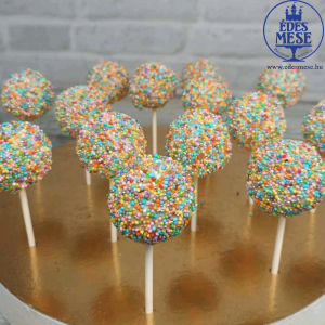 Színes cakepop 16db