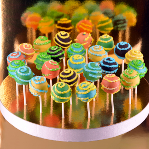 Szines cakepop (16db)