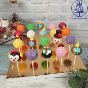 Karácsonyi cake pop sütinyalóka 20 db