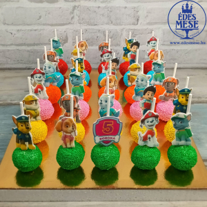 Mancs őrjárat cakepop 30db