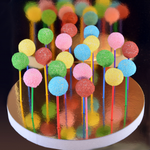 Szines cakepop (16db)