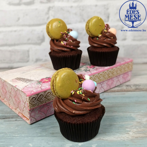 Csokis Macaronos muffin 6 db