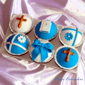 Keresztelési muffinok 6db #133