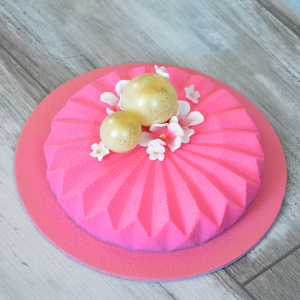 №07: Pink 5 szeletes torta (15 cm átmérő)